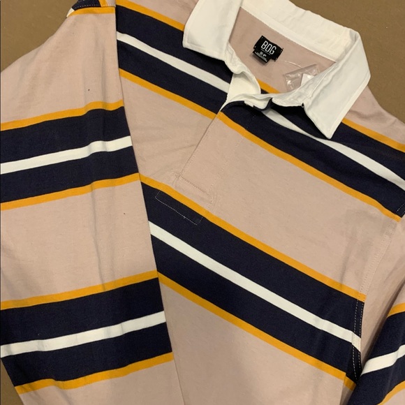 UO Jefferson Cropped Rugby Long Sleeve - Picture 5 of 6